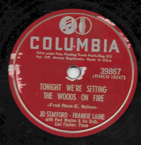 Tonight We're Setting the Woods on Fire / Piece A-Puddin'
