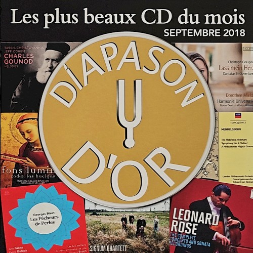 Les Diapason d'or : Septembre 2018