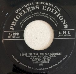 I Love the Way You Say Goodnight / I Went A-Wooin'