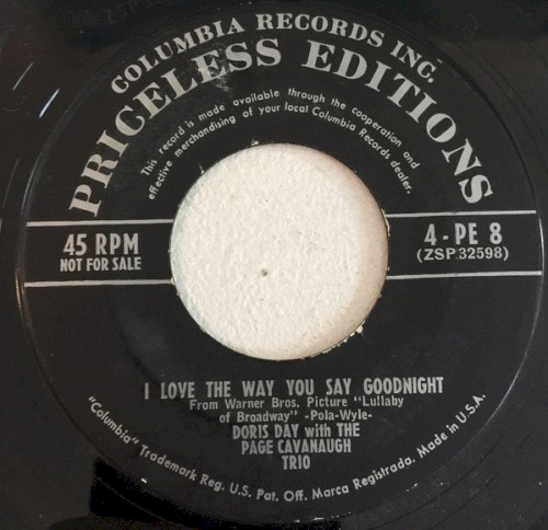 I Love the Way You Say Goodnight / I Went A-Wooin'