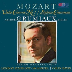 Mozart Sinfonia Concertante - Violin Concerto No. 2 Grumiaux