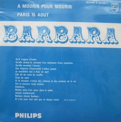 À mourir pour mourir