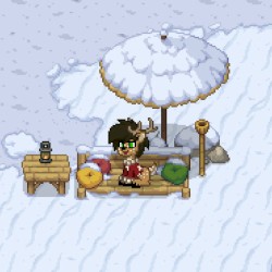 Ponytown Snowy Beach Update