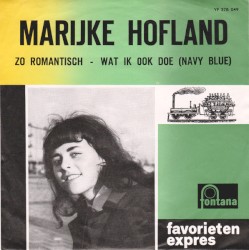 Zo romantisch / Wat ik ook doe (Navy Blue)