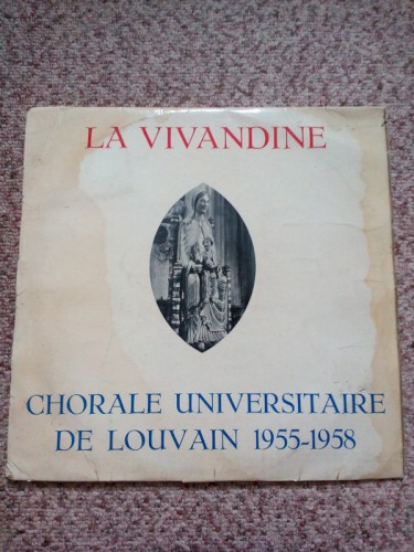 Chorale Universitaire de Louvain 1955-1958