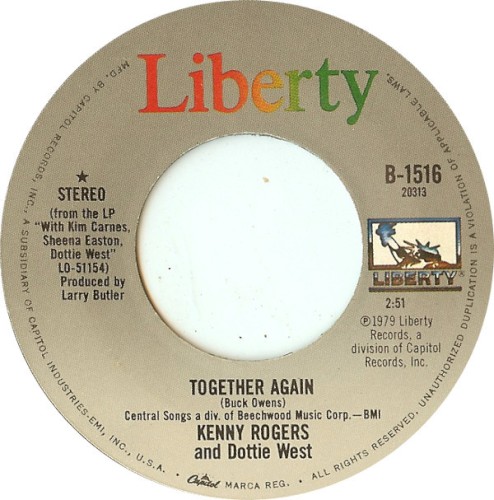 Together Again / Baby I’m a Want You