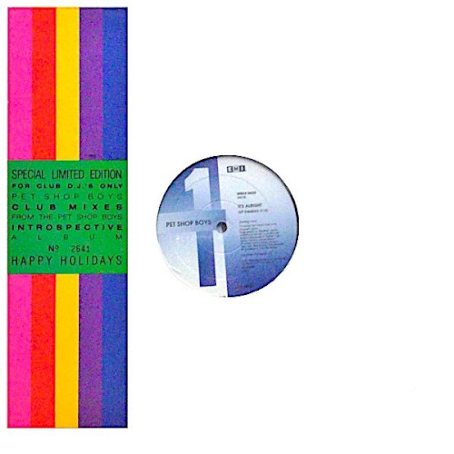 Club Mixes From The Pet Shop Boys Introspective Album