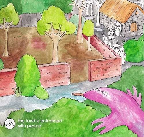The Land Is Entranced With Peace