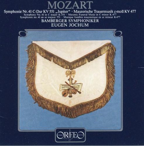 Symphony no. 41 "Jupiter" KV 551 / Masonic Funeral Music KV 477