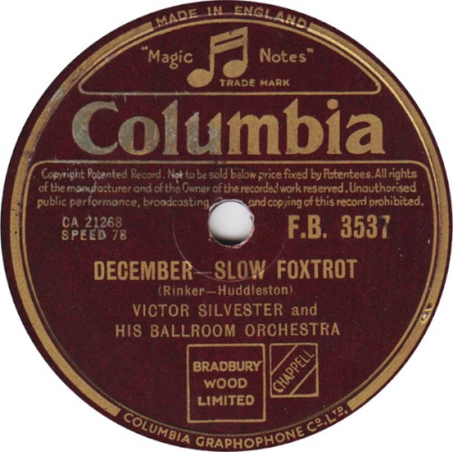 December / I Get Sentimental Over Nothing (Imagine How I Feel About You)