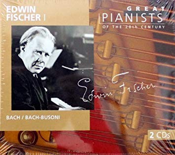 Great Pianists of the 20th Century, Volume 25: Edwin Fischer I