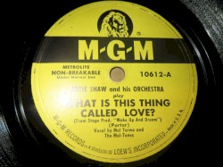 What Is This Thing Called Love? / The Glider