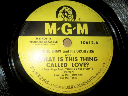 What Is This Thing Called Love? / The Glider