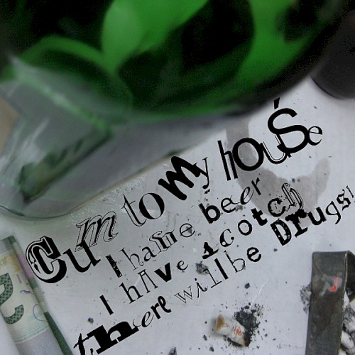 Cum to My House. I Have Beer, I Have Scotch, There Will Be Drugs!