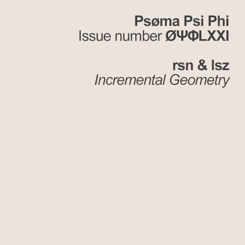 Incremental Geometry
