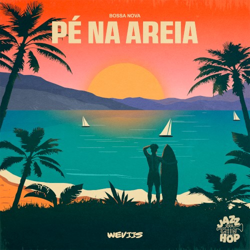 Pé na areia