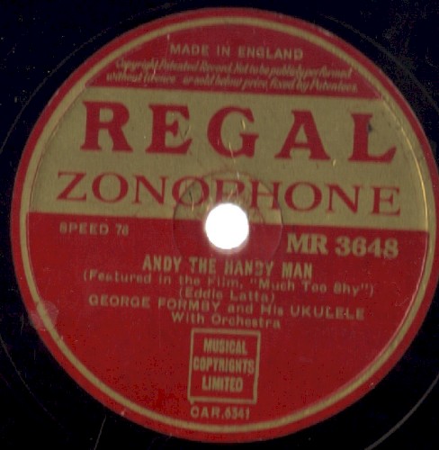 Andy the Handy Man / They Laughed When I Started to Play