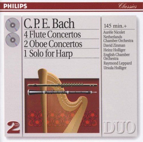 4 Flute Concertos / 2 Oboe Concertos / 1 Solo for Harp