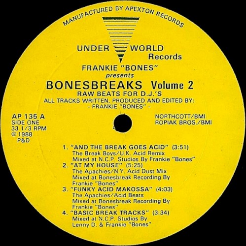 Bonesbreaks Volume 2 - Raw Beats For D.J.'s