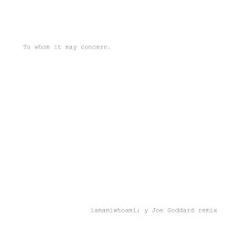 y (Joe Goddard remix)
