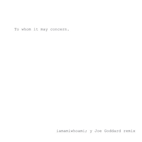 y (Joe Goddard remix)