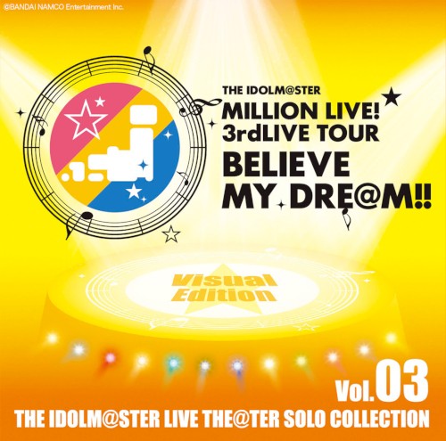 THE IDOLM@STER LIVE THE@TER SOLO COLLECTION Vol.03 Visual Edition