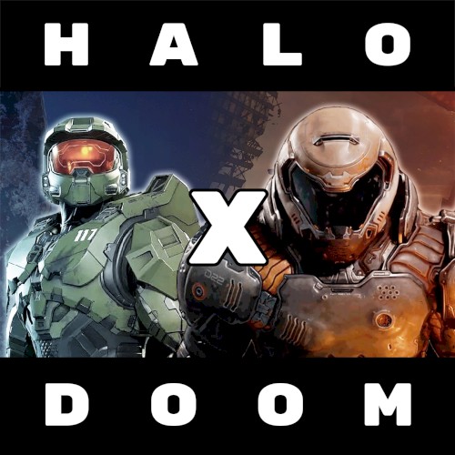 Halo Theme (Overture) in the style of Doom Eternal