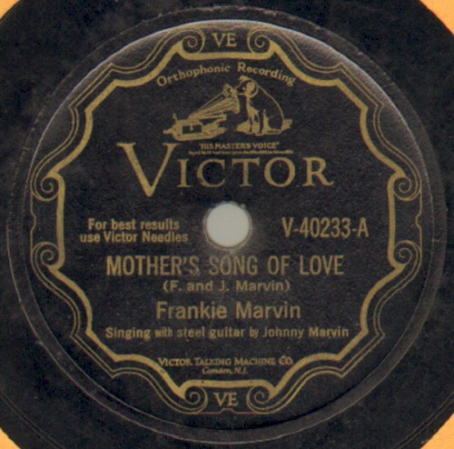 Mother's Song of Love / The Girl I Left Behind