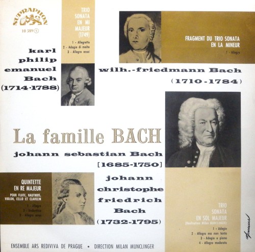 Chamber Music by the Bach Family