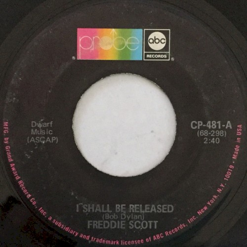 I Shall Be Released / Girl I Love You