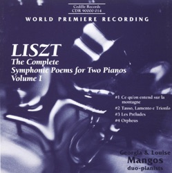 The Complete Symphonic Poems for Two Pianos, Volume I