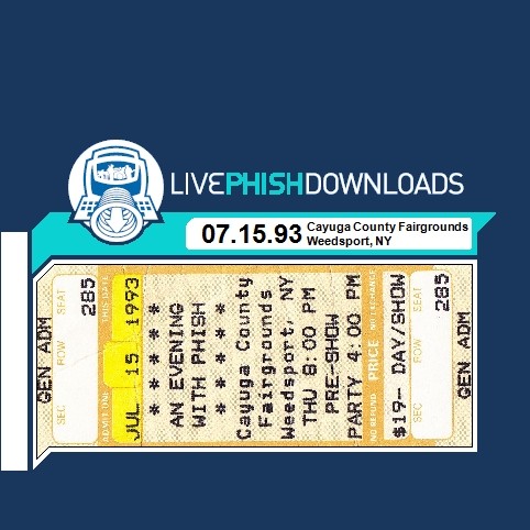 1993-07-15: Cayuga County Fairgrounds, Weedsport, NY, USA