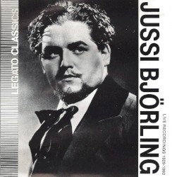 Jussi Björling Live Recordings 1929-1960