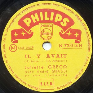 Il y avait / Je hais les dimanches