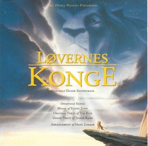 Løvernes Konge: Originalt Dansk Soundtrack
