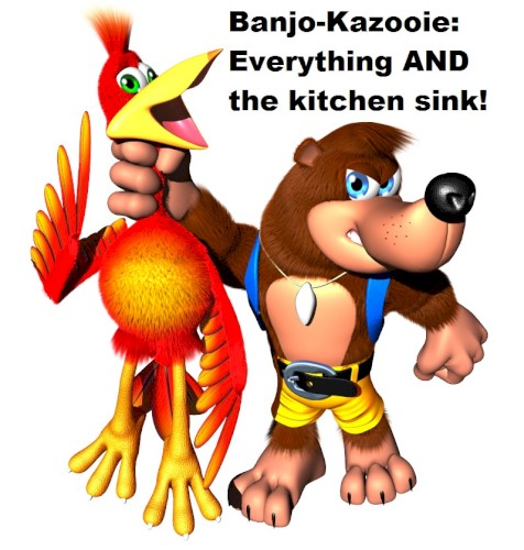 Banjo-Kazooie: Everything and the Kitchen Sink!
