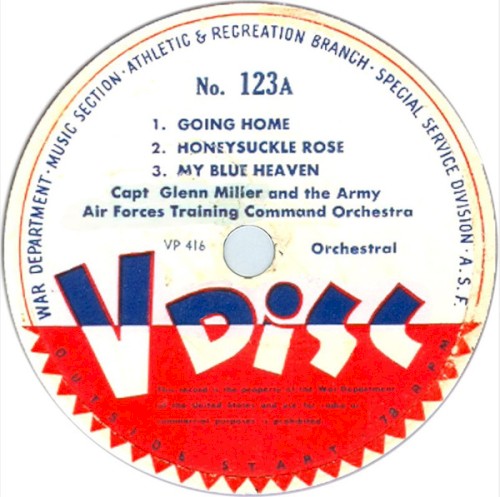 Going Home / Honeysuckle Rose / My Blue Heaven / In the Mood