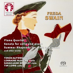 Piano Quartet / Sonata for cello and piano / Summer Rhapsody for viola and piano