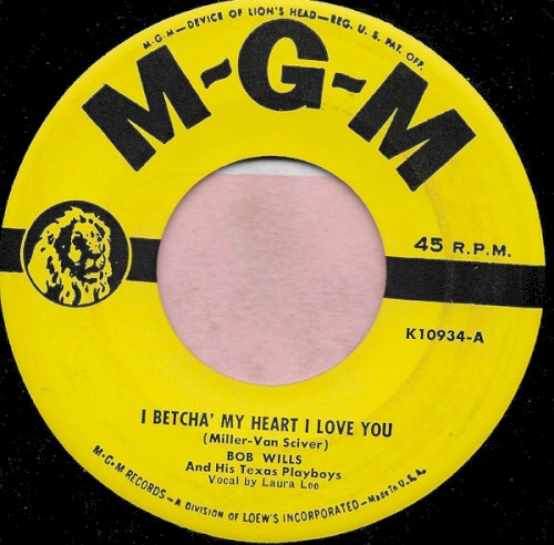 I Betcha' My Heart I Love You / I Laugh When I Think How I Cried Over You