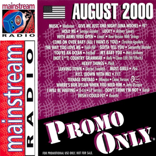 Promo Only: Mainstream Radio, August 2000