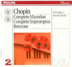 Complete Mazurkas, Complete Impromptus, Berceuse