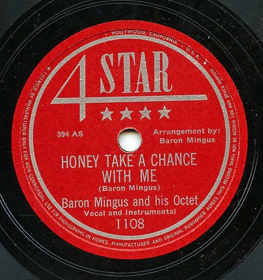 Honey Take a Chance With Me / This Subdues My Passion