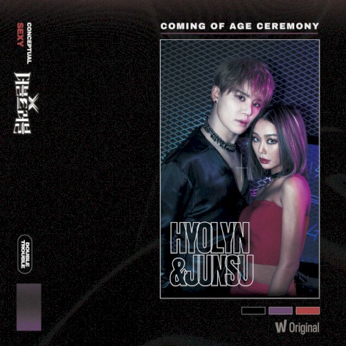 Watcha Original <DOUBLE TROUBLE> 3rd EP CONCEPTUAL - SEXY 'Coming of age ceremony'
