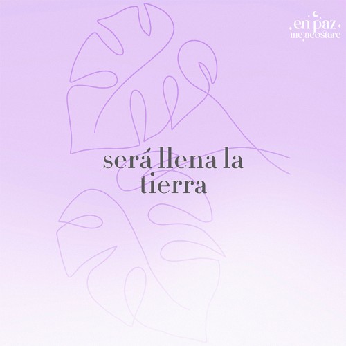 Será llena la tierra