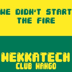 We didn't start the fire (2016 edition)