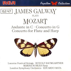 Concerto No. 1, K.313 / Andante, K.315 / Concerto for Flute & Harp, K.299