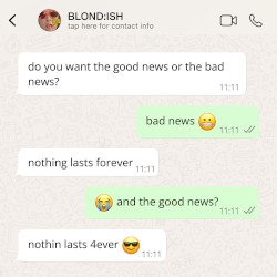 nothin lasts 4ever