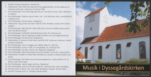 Musik i Dyssegårdskirken