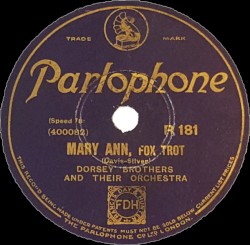 Mary Ann / My Melancholy Baby