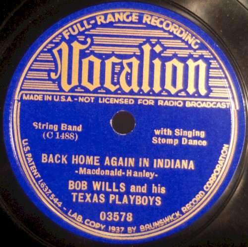 Back Home Again in Indiana / Swing Blues No. 2